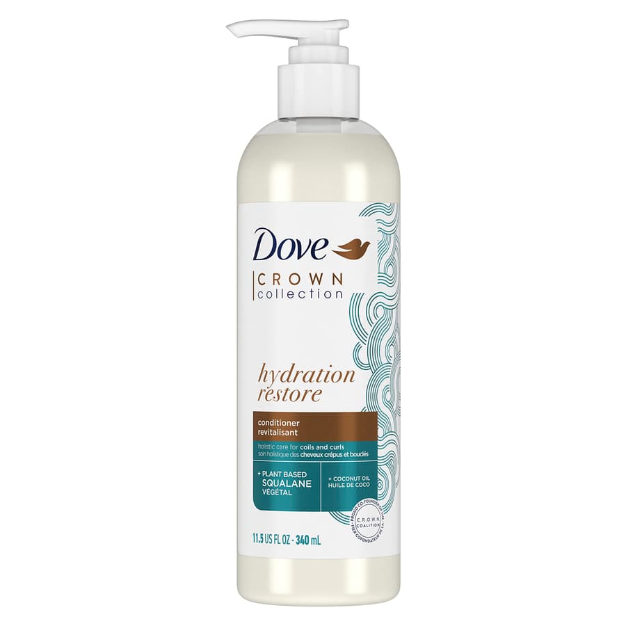 Dove Crown Collection Holistic Hair Care for Coils and Curls Hydration Restore