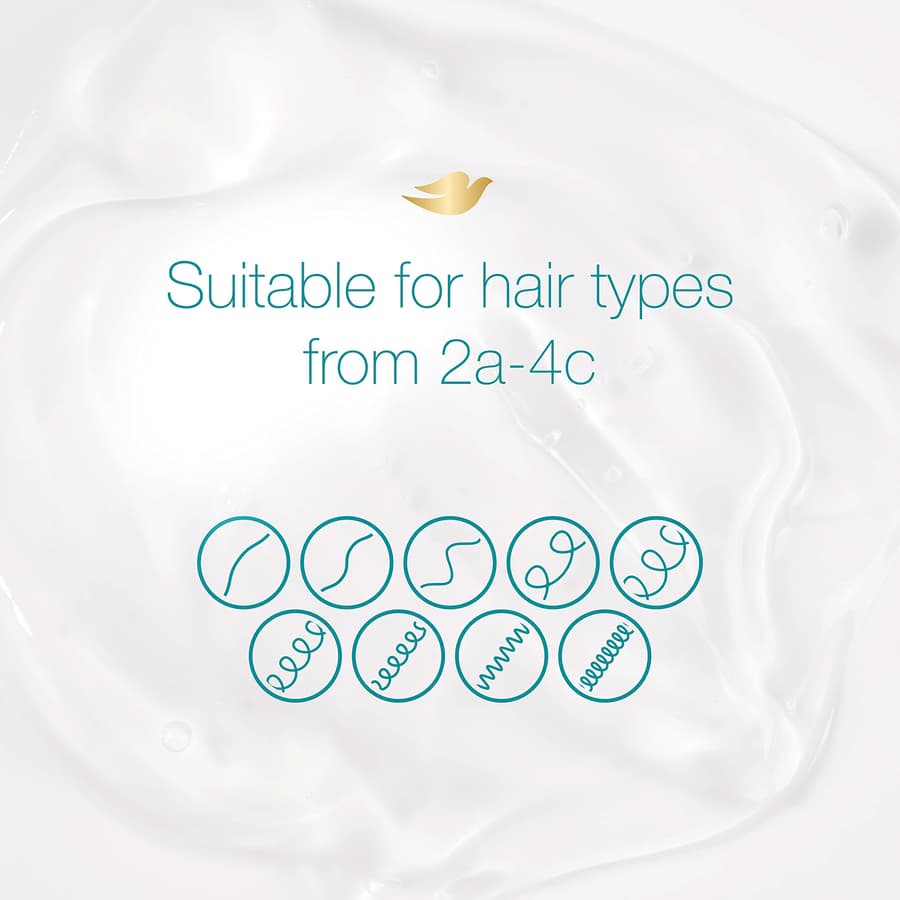 Amplified Textures Hydrating Cleanse Shampoo 11.5 Fl Oz Dove 340 ml