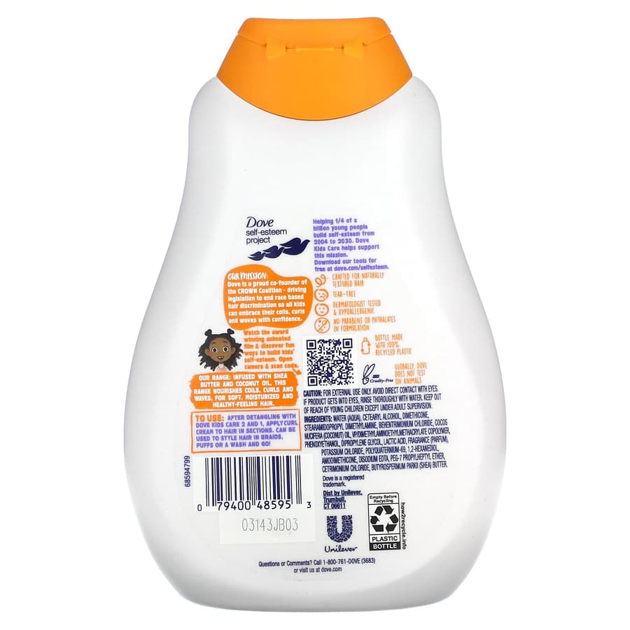 Dove Styling Curl Cream 13 Fl Oz 384 ml