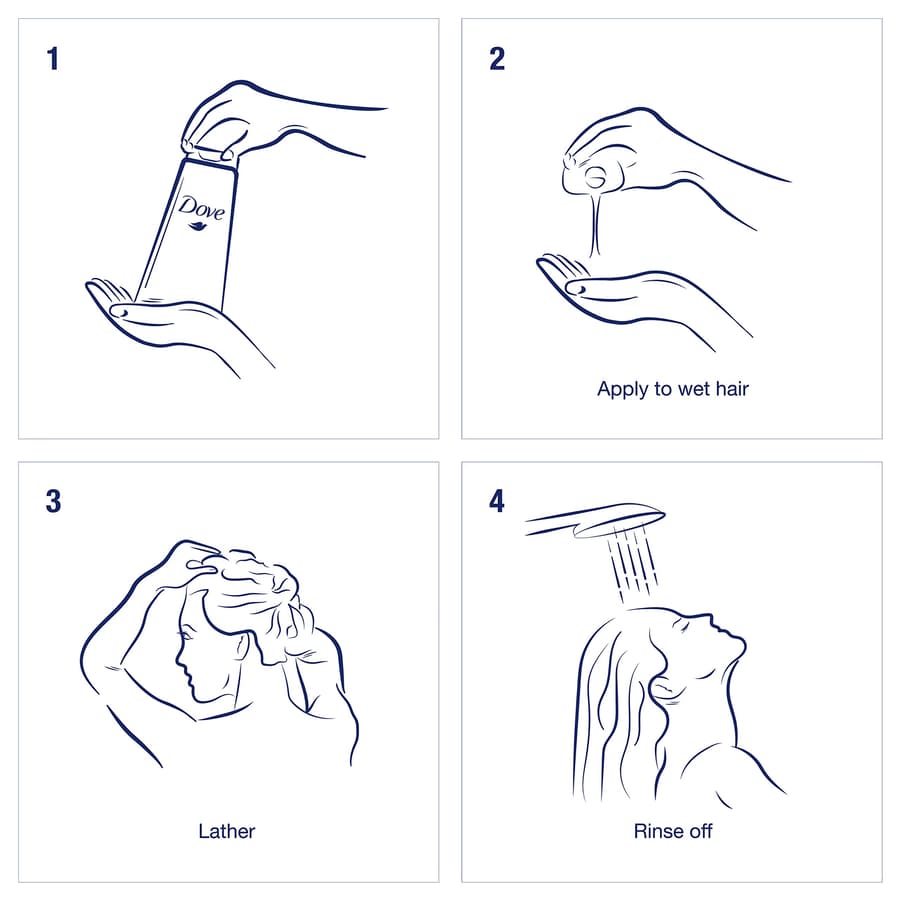 Dove Nutritive Solutions Shampoo Coconut Hydration 25.4 oz