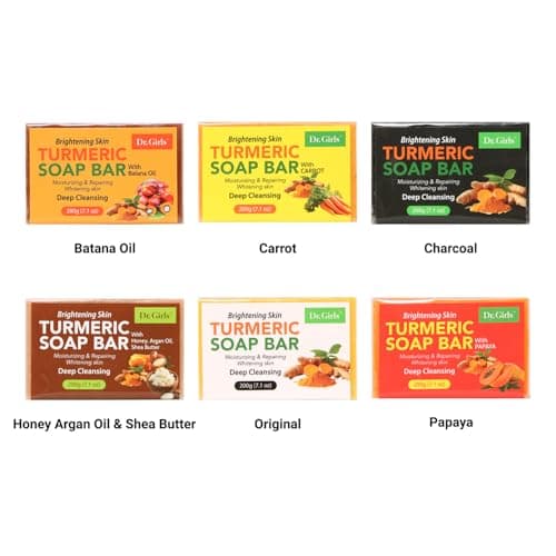 Dr.girls Turmeric Deep Cleansing Soap Bar / 200g 7.1 oz