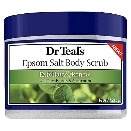 Dr Teal's Eucalyptus Spearmint Body Scrub Exfoliate Renew Formula Essential (Set)