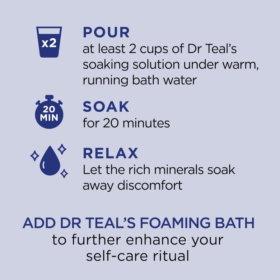 Dr Teal's Epsom Salt Magnesium Soak Free 4 Lbs