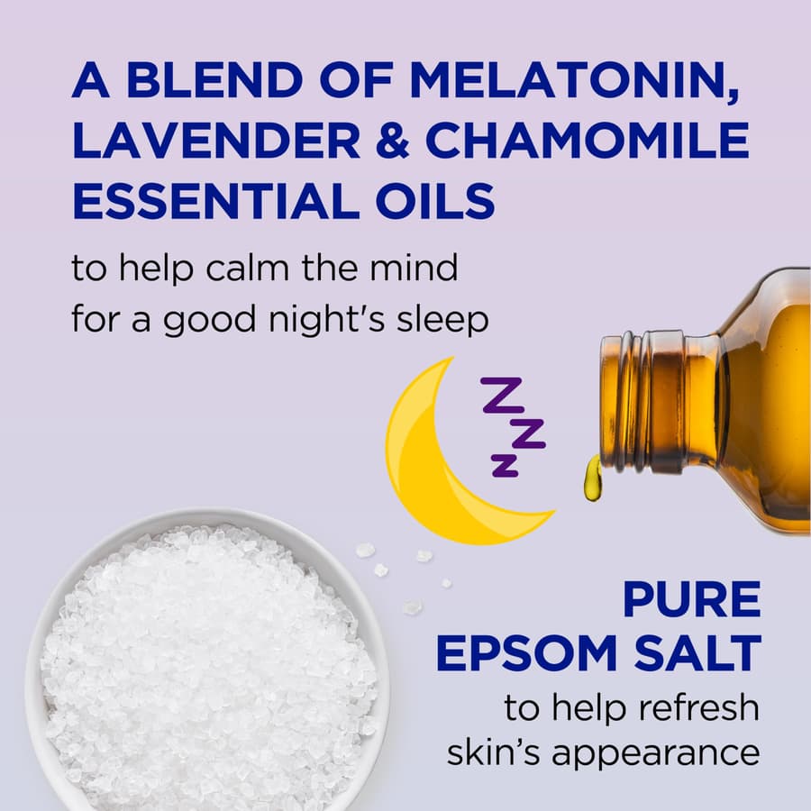 Dr Teal's Sleep Body Wash With Melatonin Lavender Chamomile Essential Oil Blend