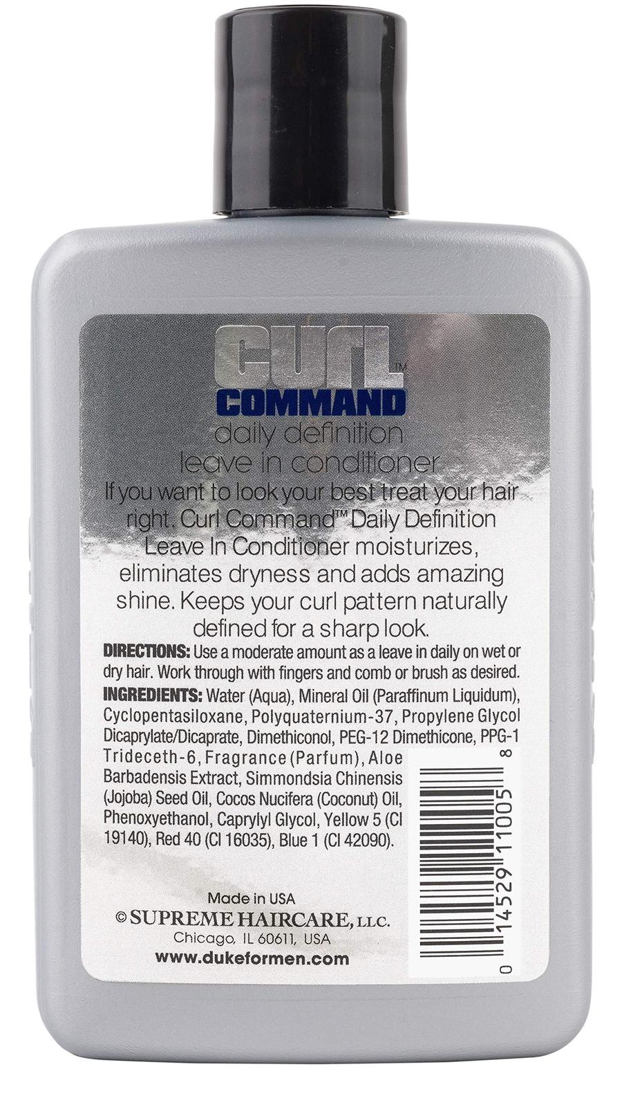 Duke Curl Command Leave In Conditioner