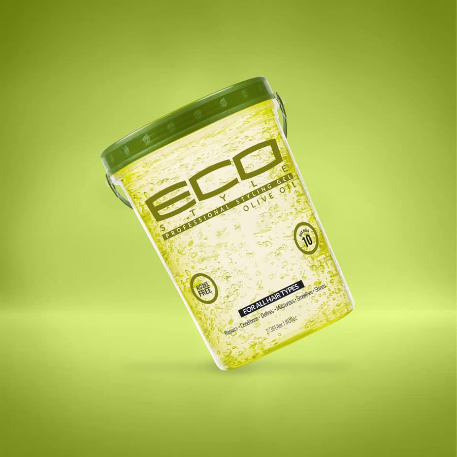 Eco Style Gel Olive Oil Styling Gel Adds Shine and Tames Split Ends Delivers