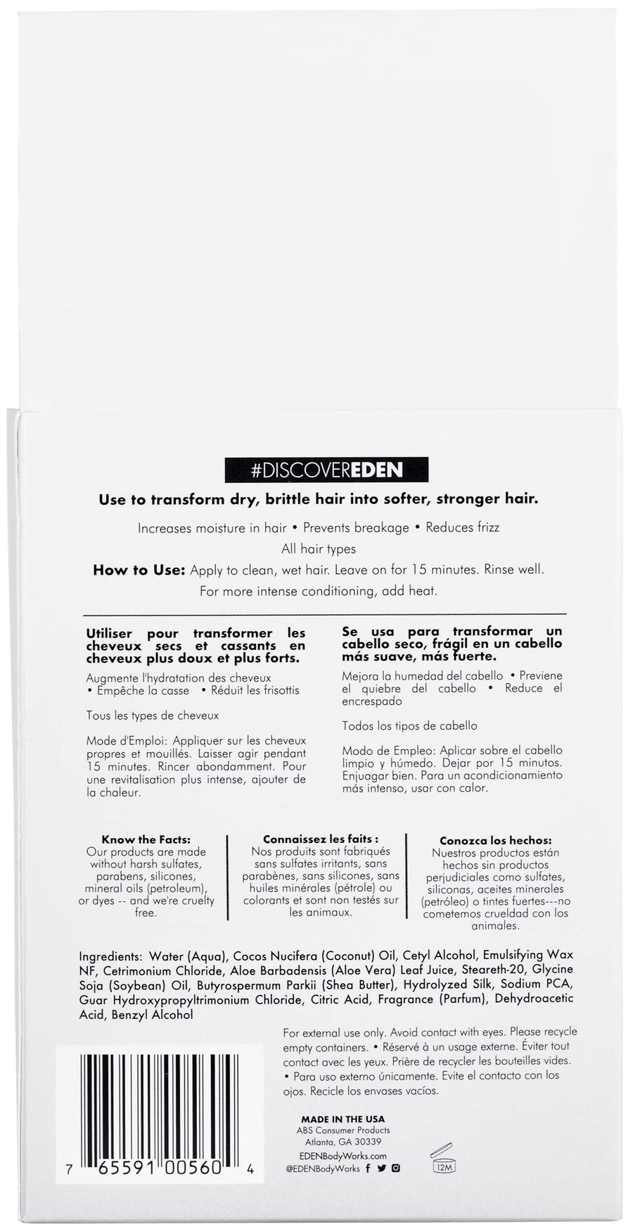 Eden Bodyworks Coconut Shea Hair Masque Packaging May Vary 1.75 oz