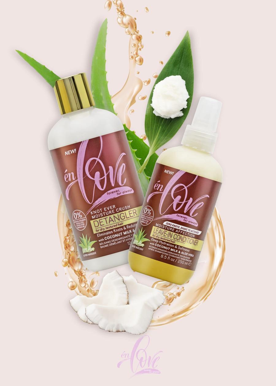 Én Love Moisture Crush Leave In Conditioner Curl Refresher | Coconut Milk Aloe
