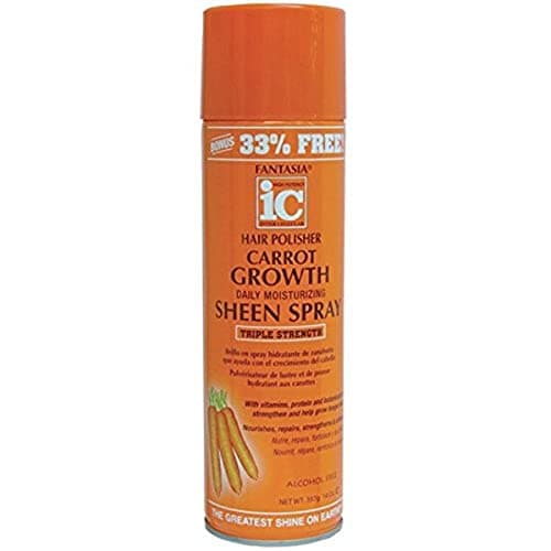 Fantasia Ic Hair Polisher Carrot Growth Sheen 14 oz