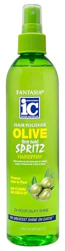 Fantasia Hair Polisher Spritz Hair Olive Firm Hold 10.0 Fl Oz