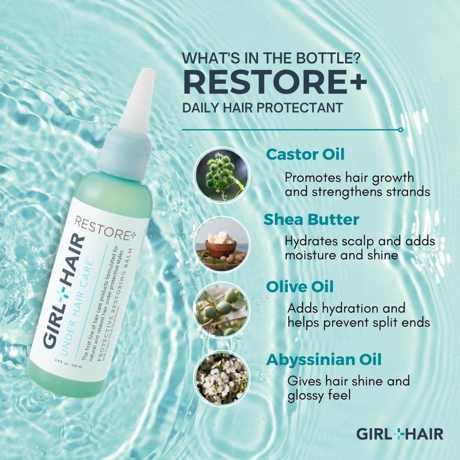 Girl+hair Restoring Scalp Treatment Balm Instant Soothe Anti Itch With Tea Tree