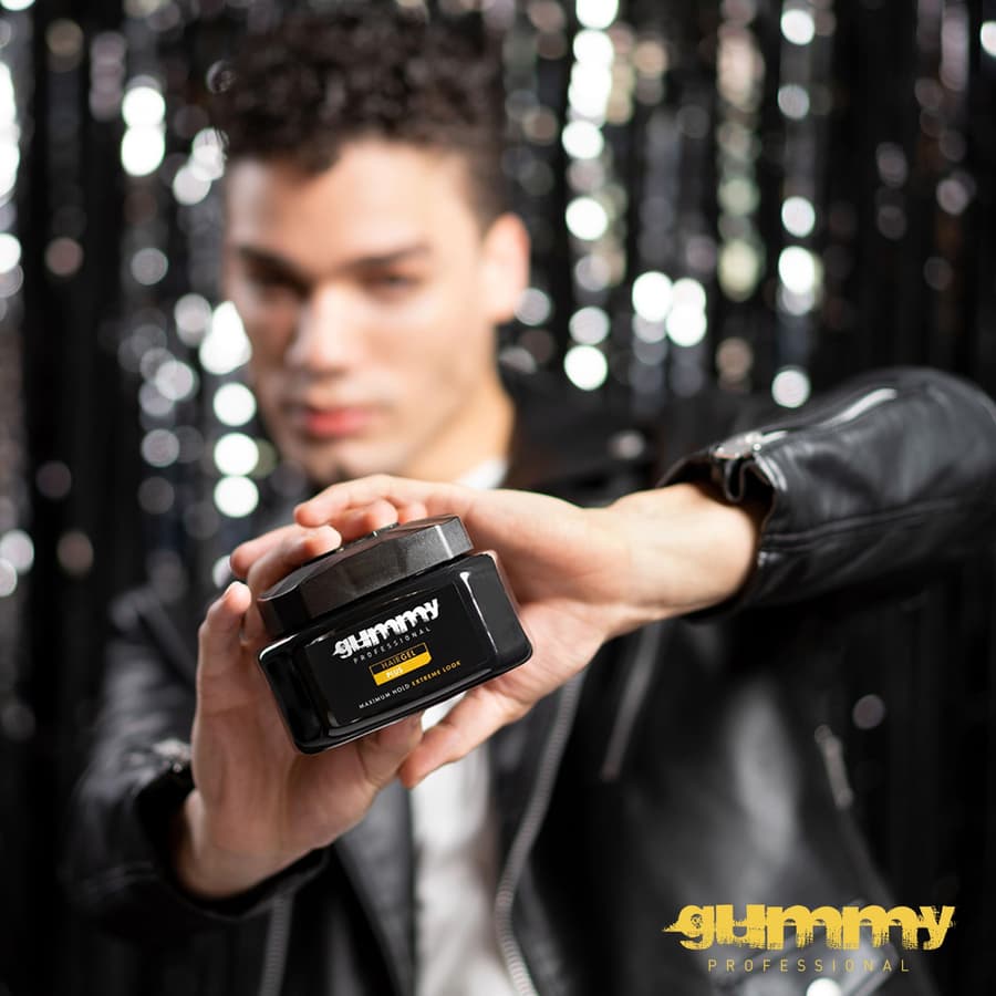 Gummy Professional Plus Hair Gel and Women Strong Hold Styling Gel for Slick