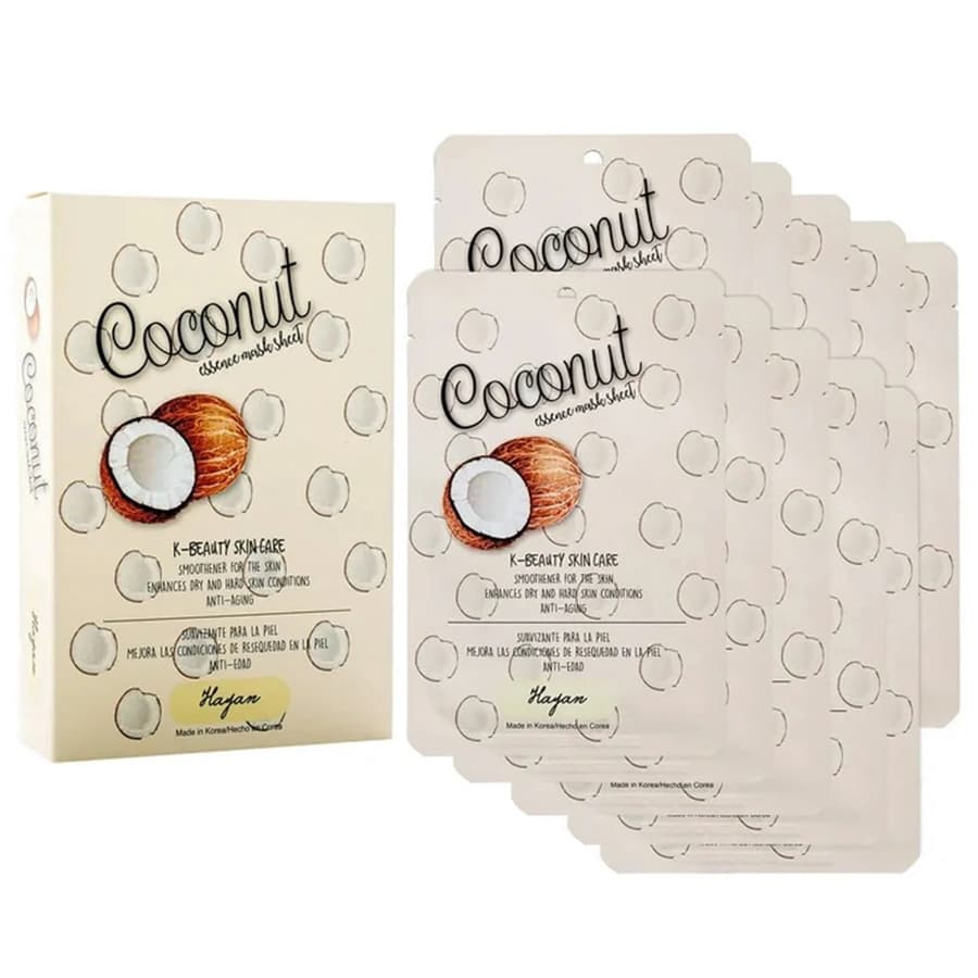 (10-pack) Hayan Cosmetics Facial Mask Coconut