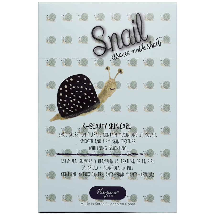 (10-pack) Hayan Cosmetics Facial Mask Snail