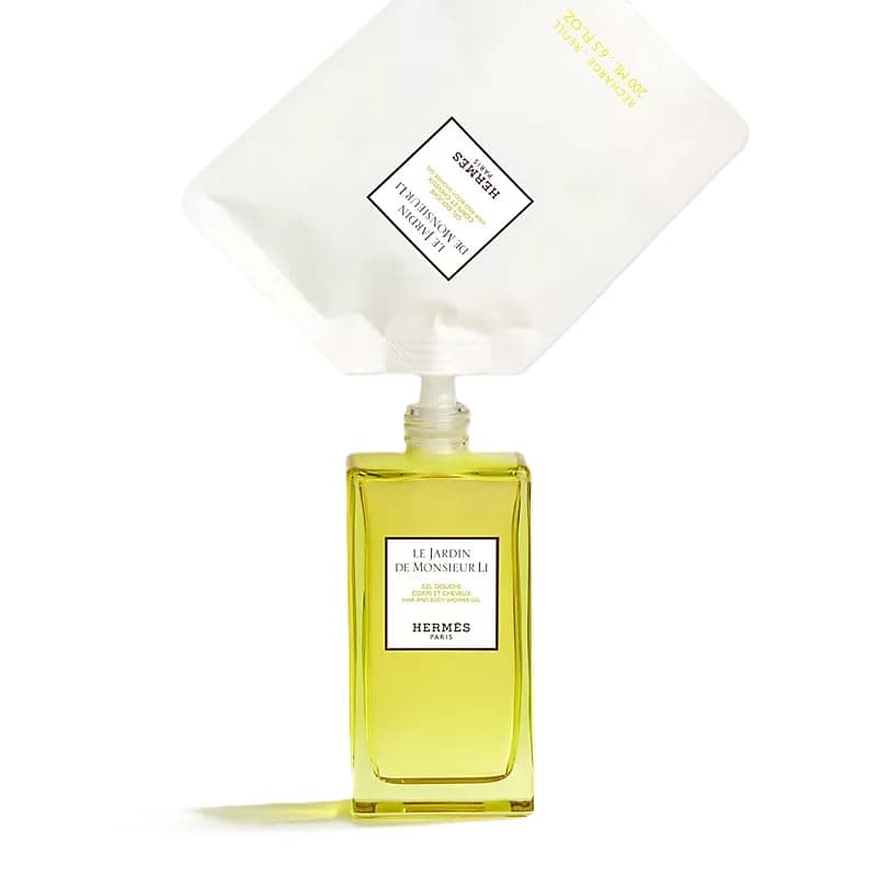 Hermes Le Jardin de Monsieur Li Hair and Body Refillable Shower Gel for Unisex
