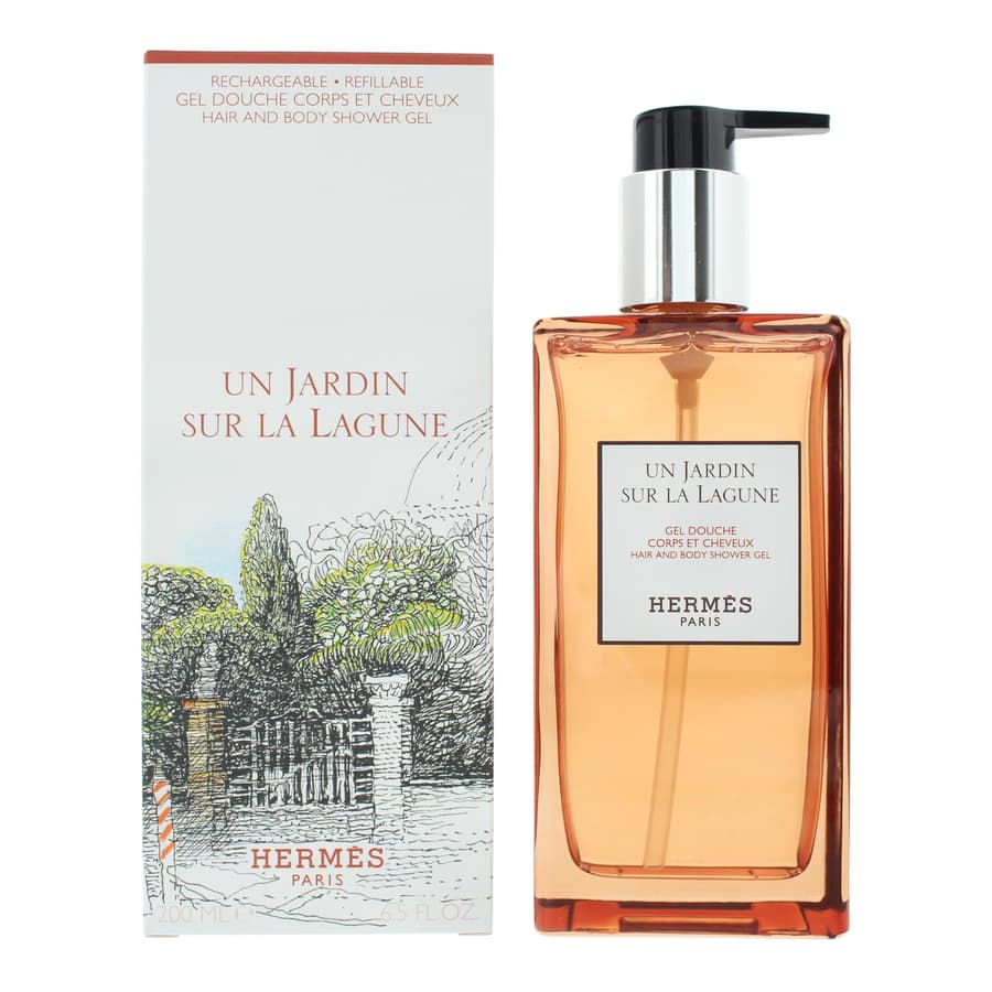 [Shower Gel] Hermès Un Jardin Sur la Lagune Hair and Body Shower Gel 200 ml