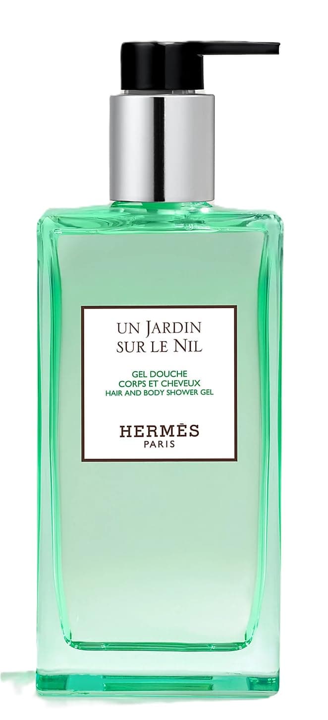 [Shower Gel] Hermes Un Jardin Sur Le Nil Hair and Body Shower Gel Refillable 6.5 oz
