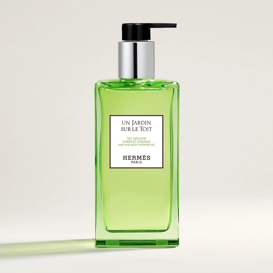 [Shower Gel] Hermes Un Jardin Sur Le Toit Hair and Body Shower Gel 6.5 oz