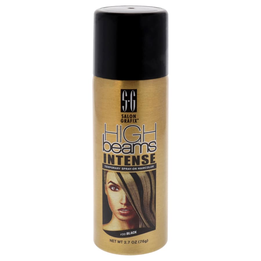 Salon Grafix High Beams Intense Temporary Black for Unisex Hair Color Unisex