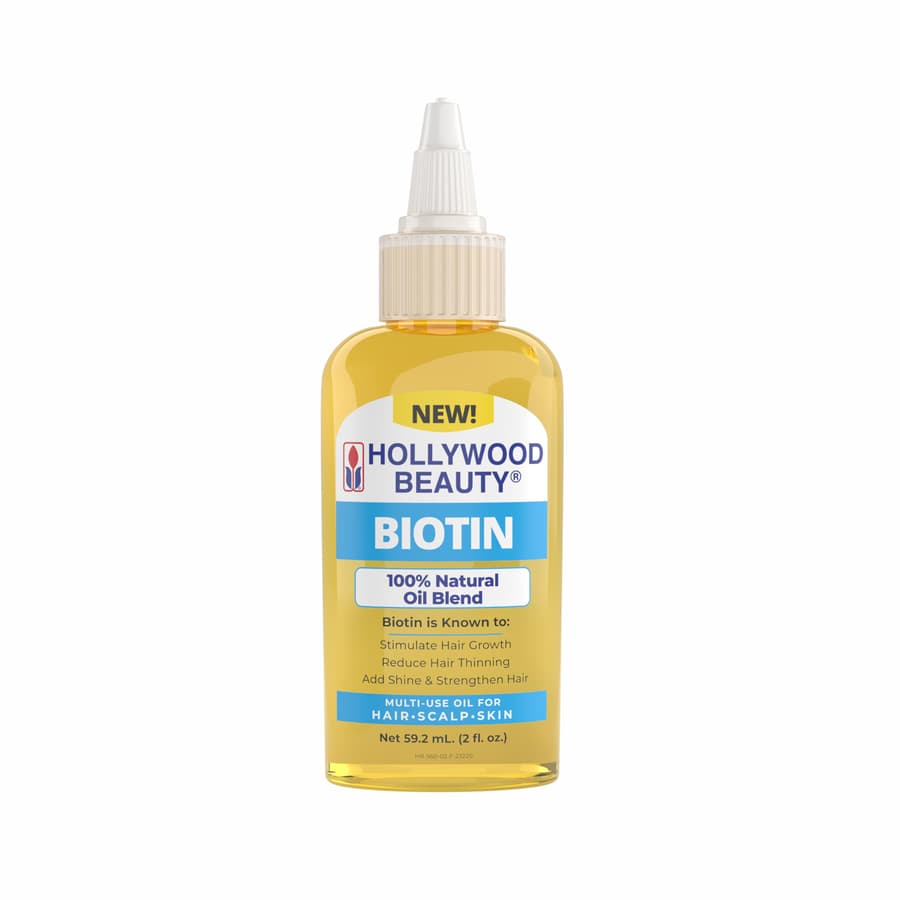 Hollywood Beauty Biotin Oil for Hair Scalp and Skin