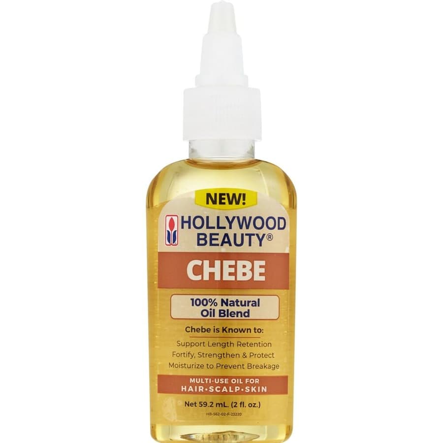 Hollywood Beauty Chebe Oil for Hair Scalp and Skin 2 Fl Oz Strengthens Hair