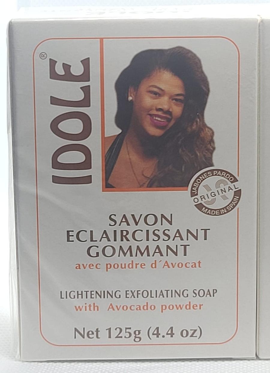 Idole Exfoliating Soap With Avocado Seed Powder 3 Pack Net 125g 4.4 oz