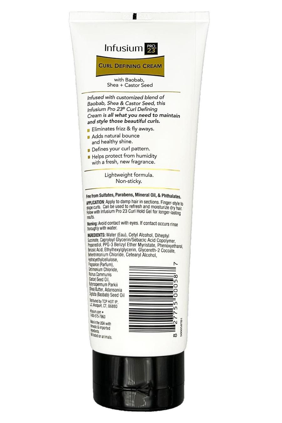 Infusium 23 Curl Defining Hair Cream Eliminates Frizz and Adds Bounce Shine .