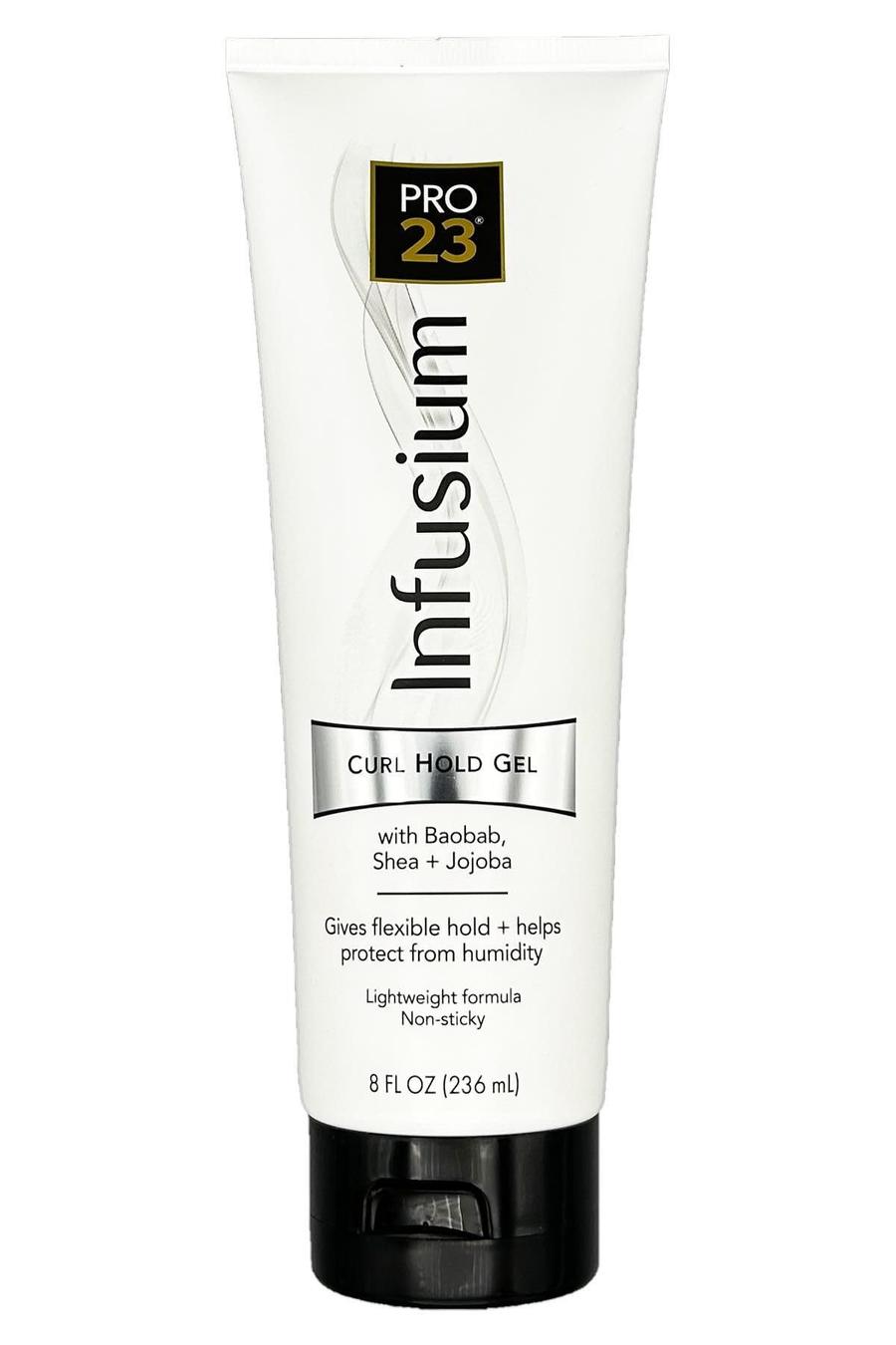 Infusium 23 Curl Hold Gel With Baobab Shea and Jojoba . White 8 oz