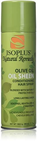 Isoplus Sheen Hairspray Olive Oil 7 oz