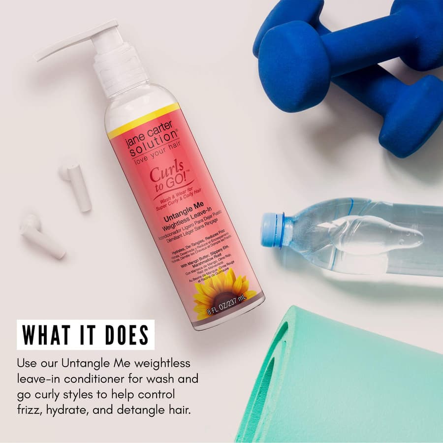Jane Carter Solution Curls To Go Untangle Me Weightless Leave In Conditioner