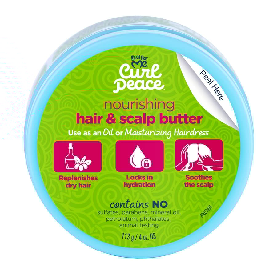 Just for Me Curl Peace Nourishing Hair Scalp Butter Hydrates Soothes Contains