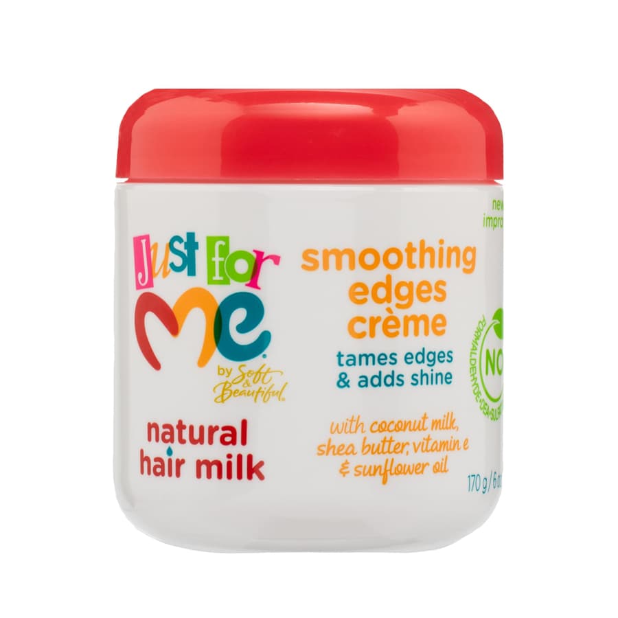 Just for Me Natural Hair Milk Smoothing Edges Creme Tames Edges Adds Shine With