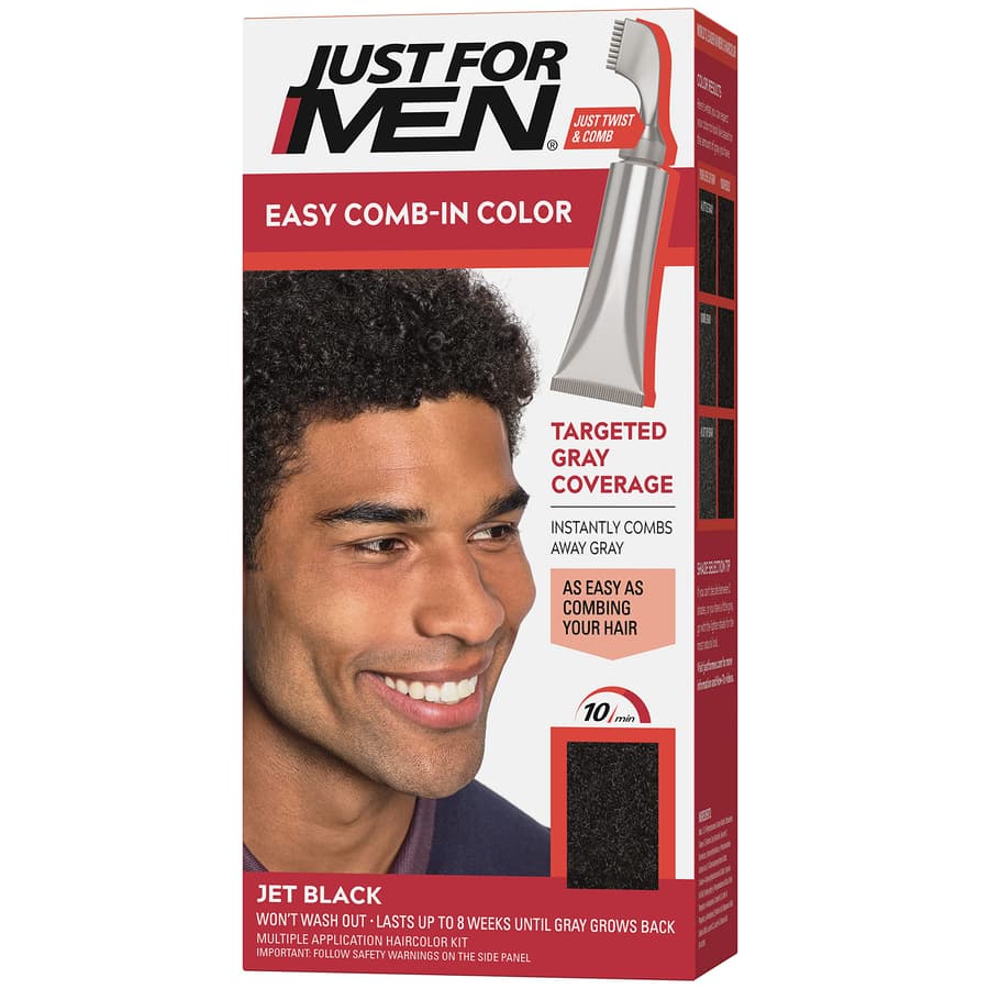 Just Easy Comb In Color Hair Dye Easy No Mix Application With Comb Applicator