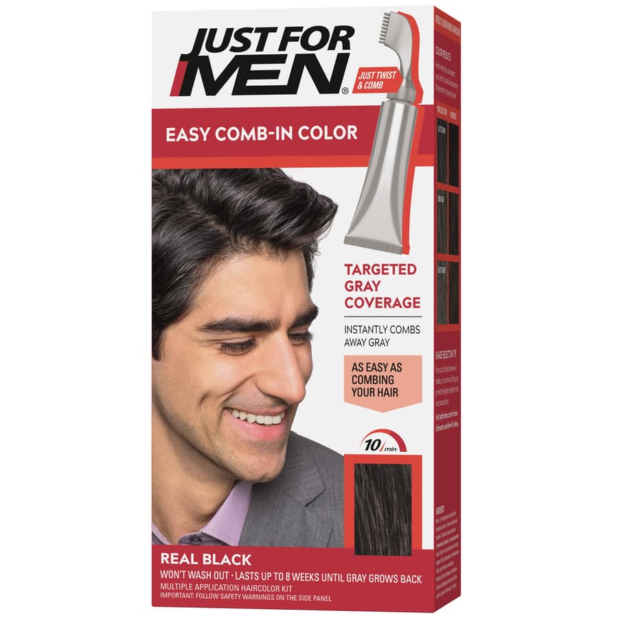 Just Easy Comb In Color Hair Dye Easy No Mix Application With Comb Applicator