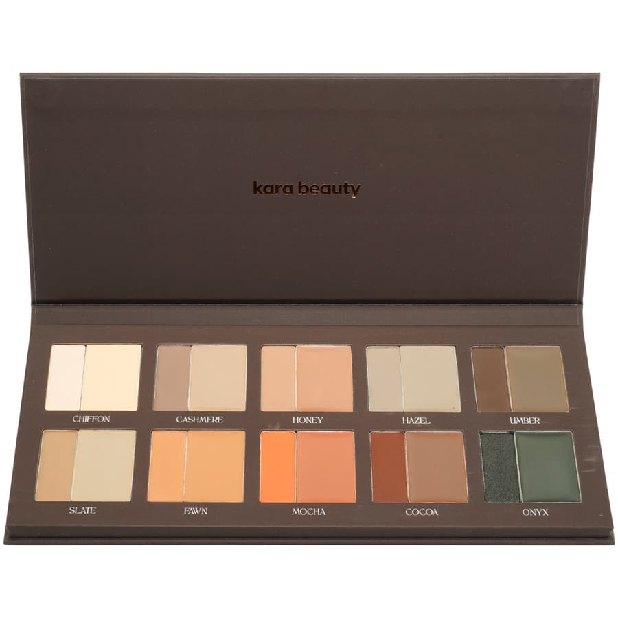 (12-pack) Kara Beauty Face Focus The Complete Canvas Palette