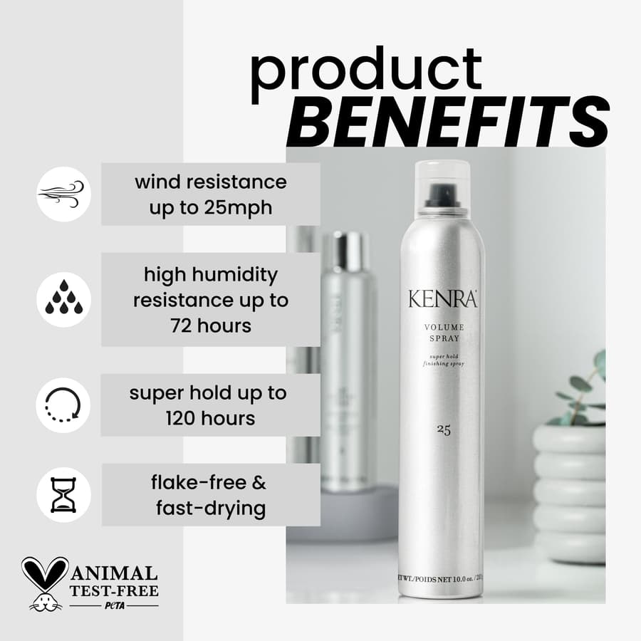 Kenra Professional Volume 25 50% | Super Hold Finishing Styling Hairspray |