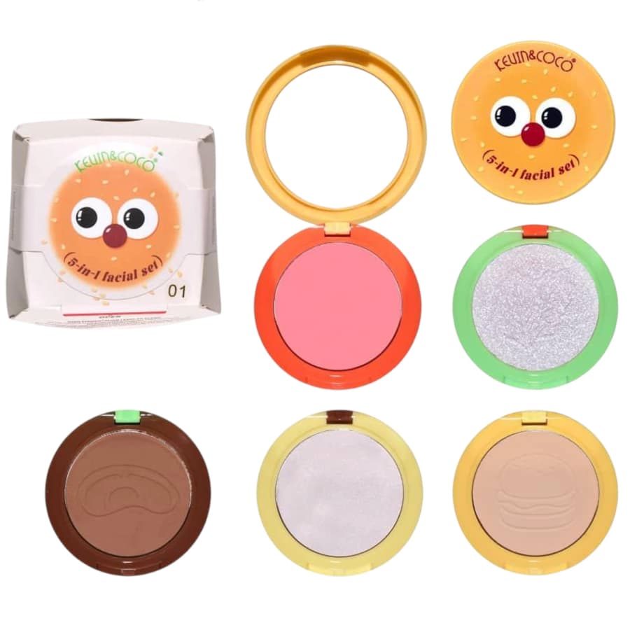 (6-pack) Kevin & Coco 5-In-1 Facial Set