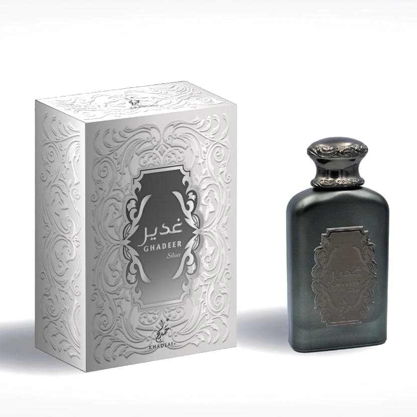 Khadlaj Ghadeer Silver for Unisex Unisex EDP 3.4 oz