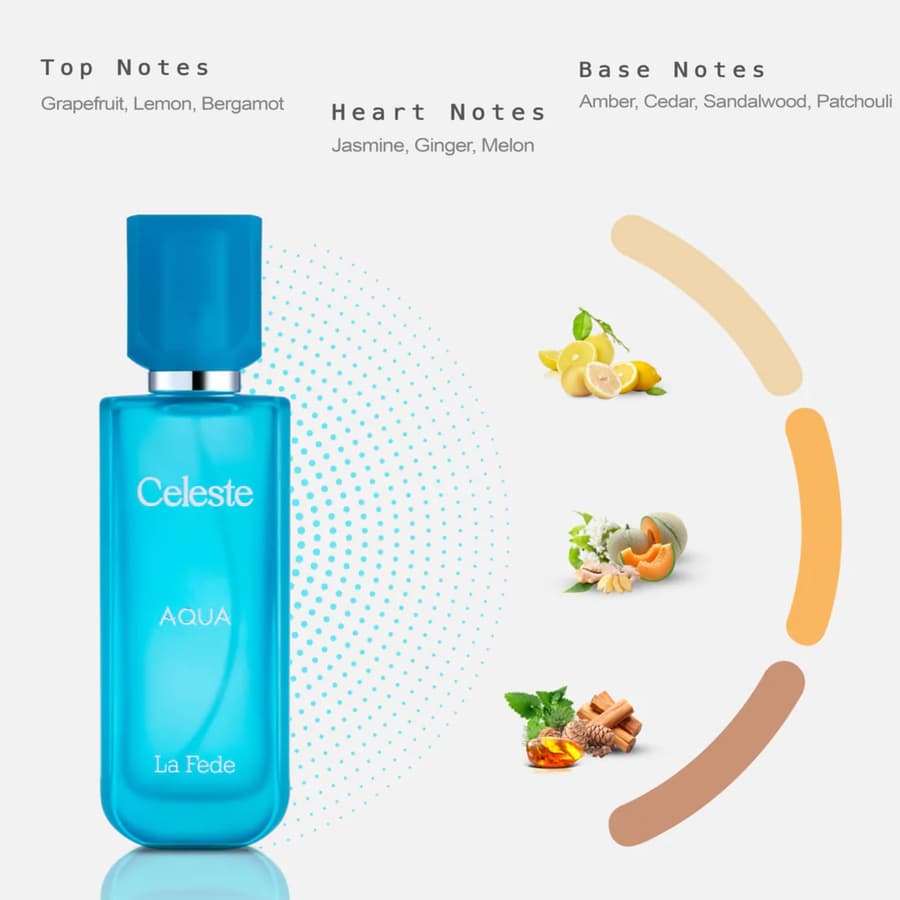 Khadlaj la Fede Celeste Aqua for Unisex / Unisex EDP 100 ml (3.4 oz)