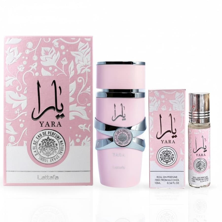 [Deodorant] Lattafa Yara 2 Piece Bundle For Women EDP 3.4 oz