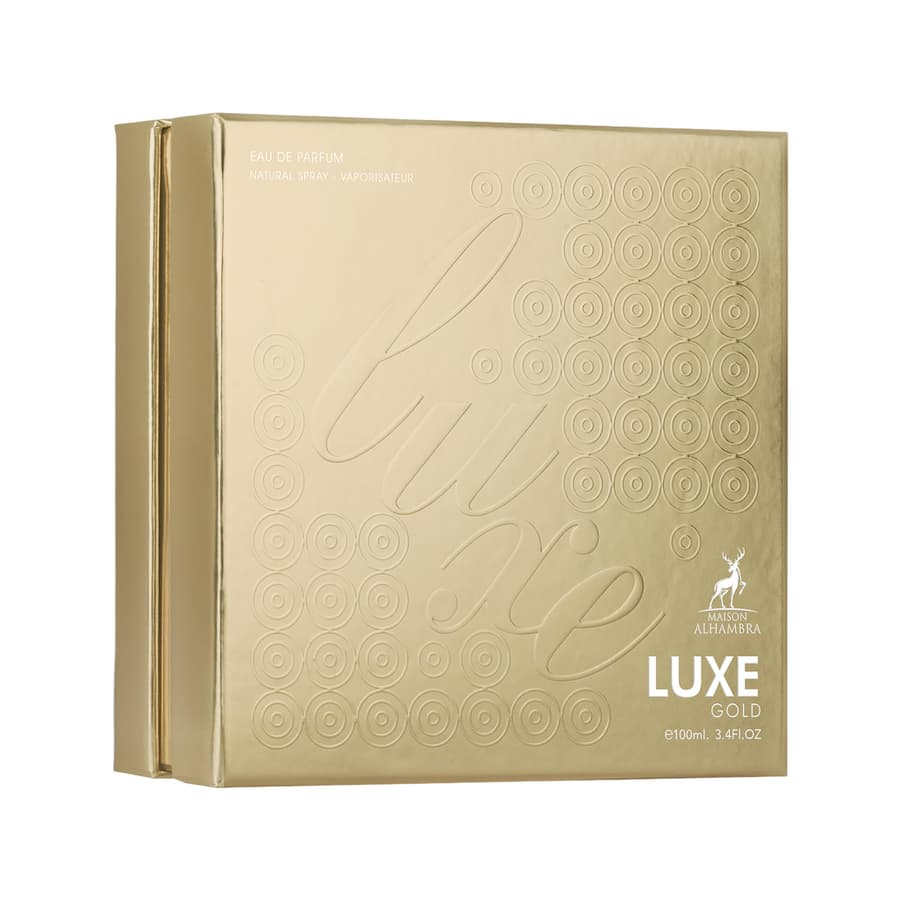 Maison Alhambra Luxe Gold Citrus Woody Floral Amber Long Lasting for Unisex /