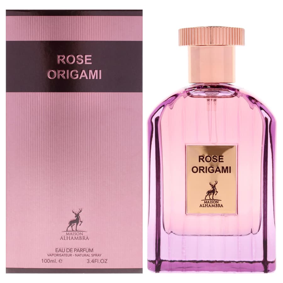 Rose Origami By Maison Alhambra for Unisex Unisex EDP 3.4 oz