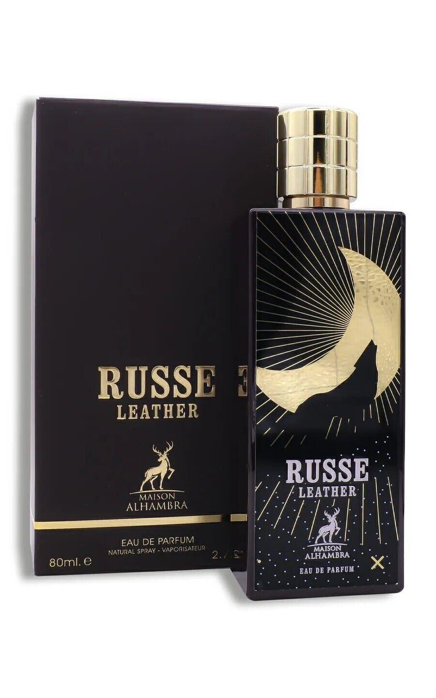 Russe Leather By Maison Alhambra for Unisex Unisex EDP 2.6 oz