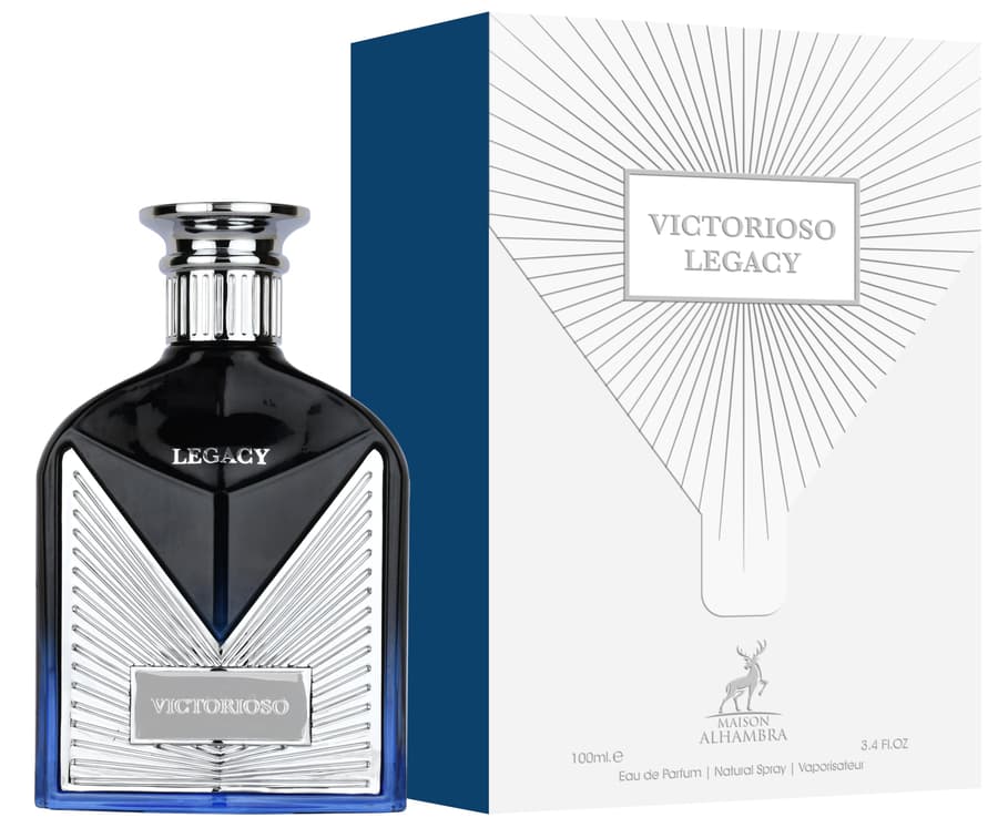 Victorioso Legacy By Maison Alhambra For Men EDP 3.4 oz