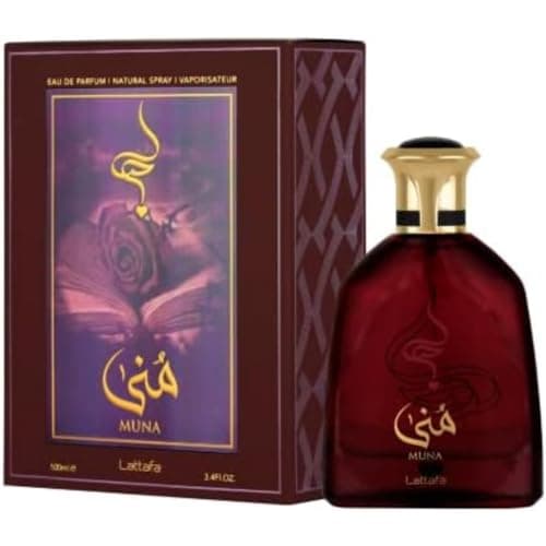 Lattafa Muna Fruity Floral Woody Musky Long Lasting for Unisex / Unisex EDP 100