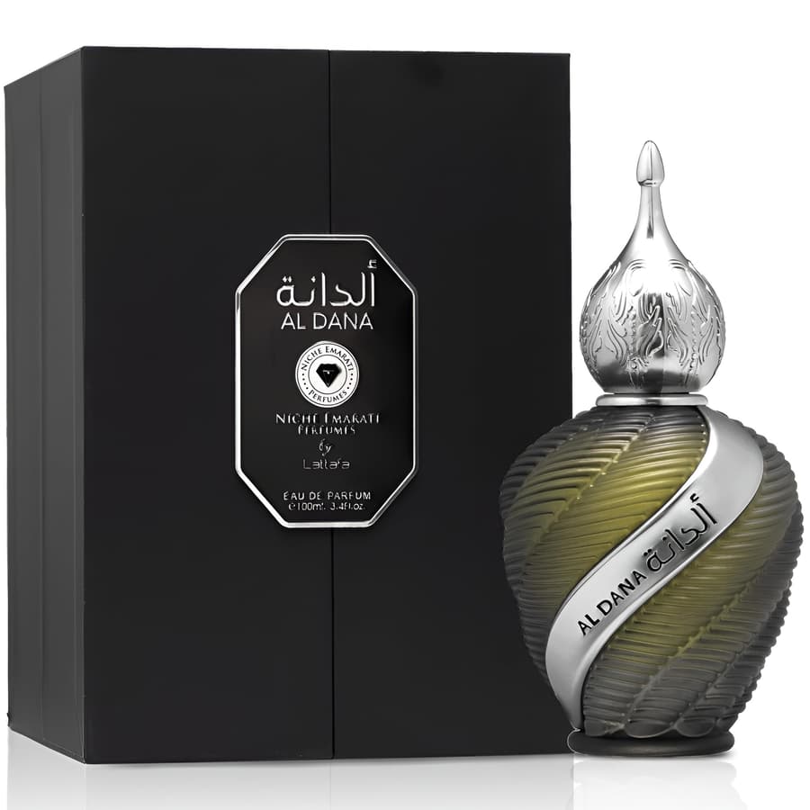 Lattafa Niche Emarati Al Dana Citrus Spicy Floral Smoky Long Lasting for