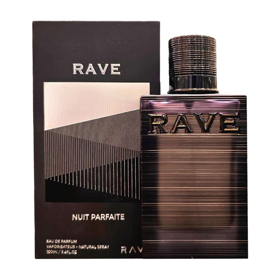 Lattafa Rave Nuit Parfaite Spicy Citrus Floral Amber Long Lasting for Unisex /