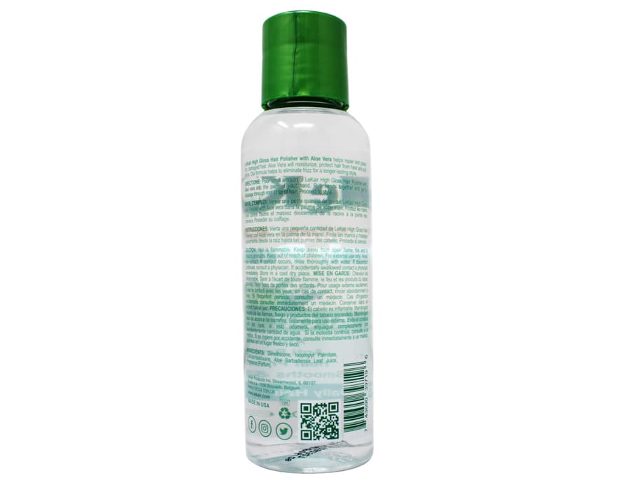 Lekair High Gloss Hair Polisher With Aloe Vera Anti Frizz Anti Breakage Heat