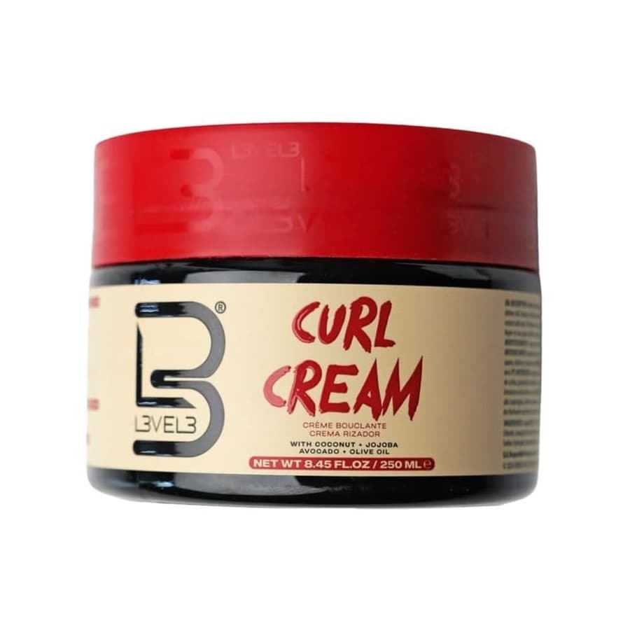 Level 3 Hydrating Curl Cream With Coconut and Jojoba Oil for Coily and Curly