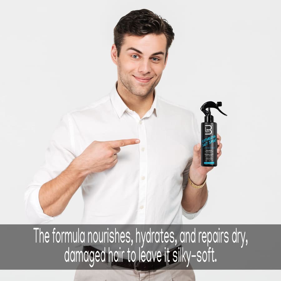 L3 Level 3 Sea Salt Texturizing Creates Beachy Waves and Texture Casual Hair